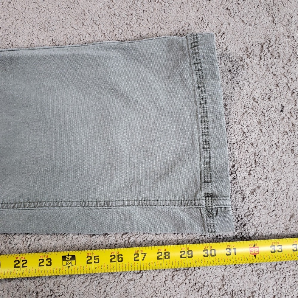 American Eagle Outfitters Women Pants 6 LONG Green Cargo Classic Bootcut - Picture 9 of 13
